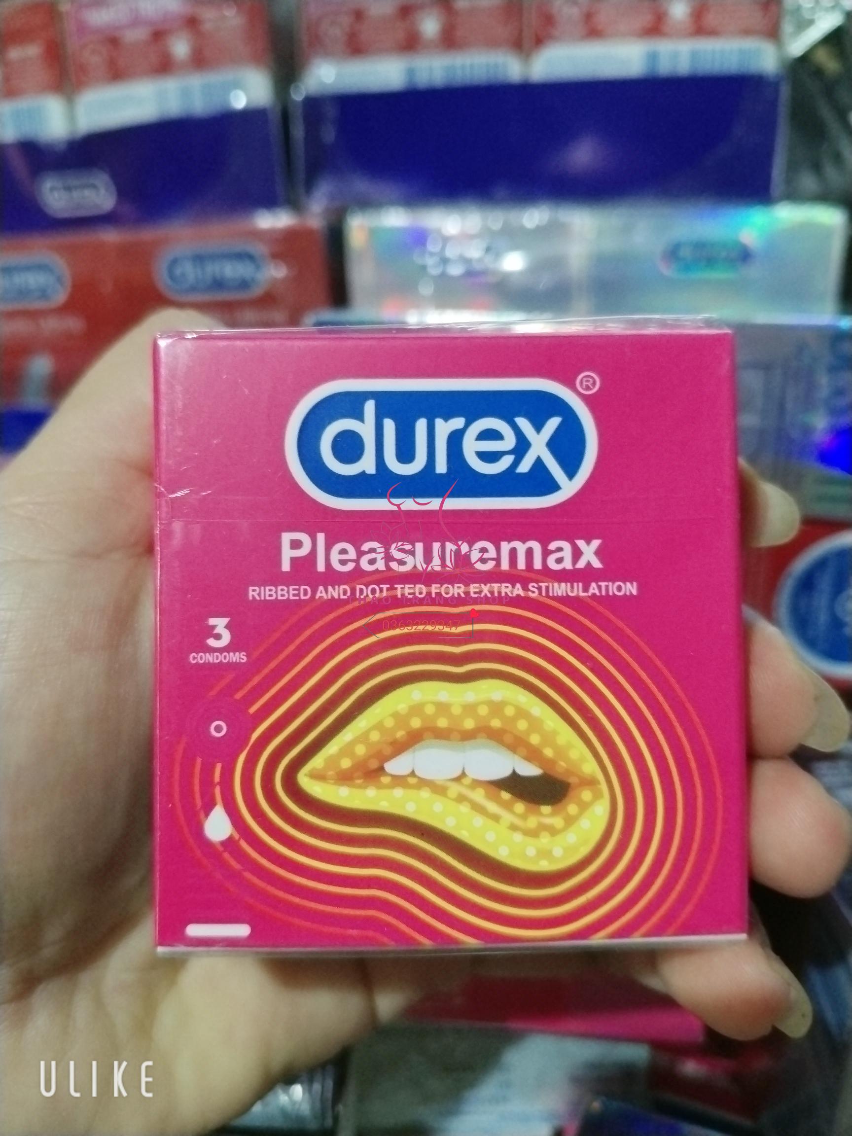 Bao cao su Durex hộp 3 cái - Ảnh 4