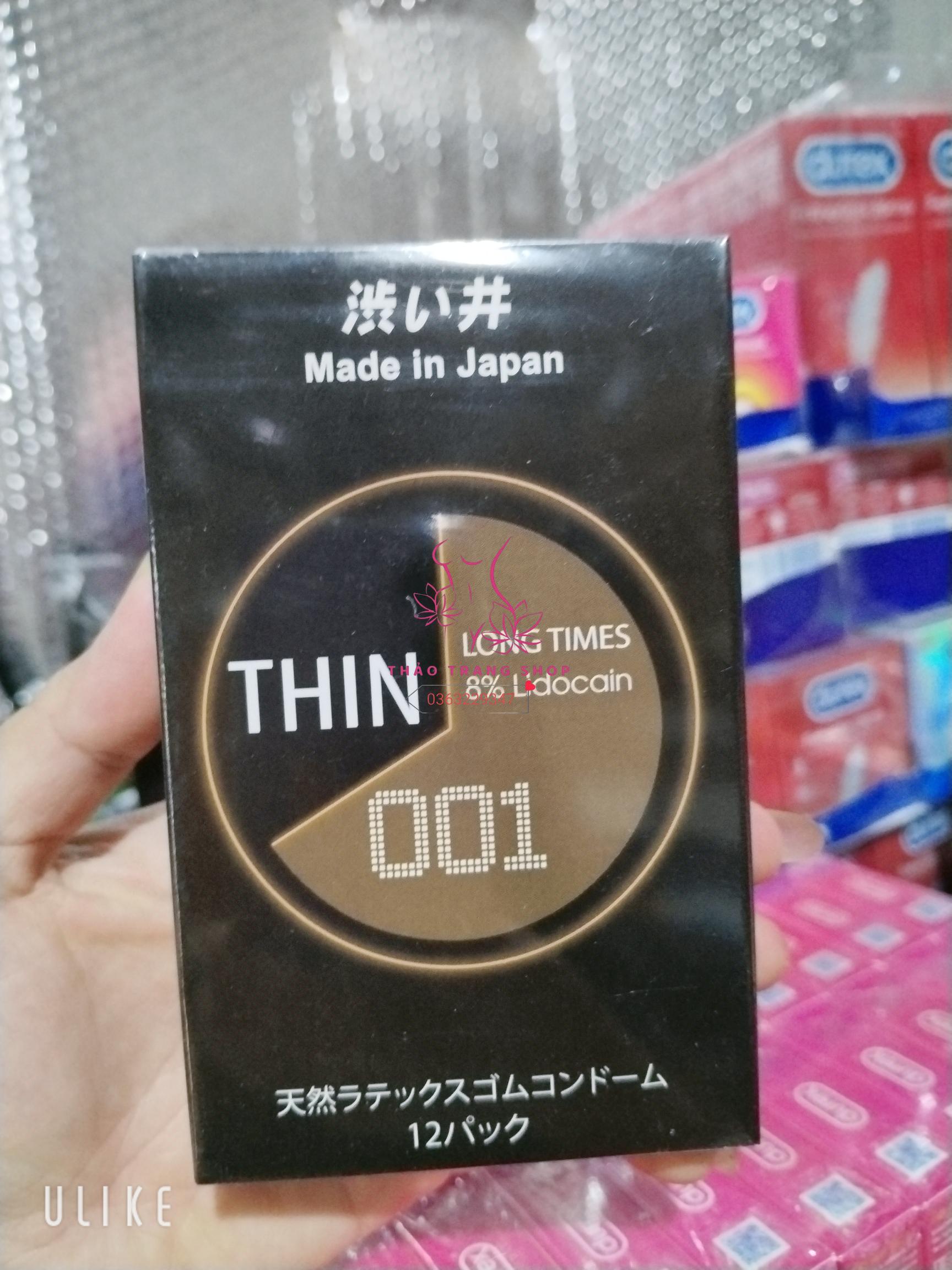 BCS Thin 001 hộp 12 cái