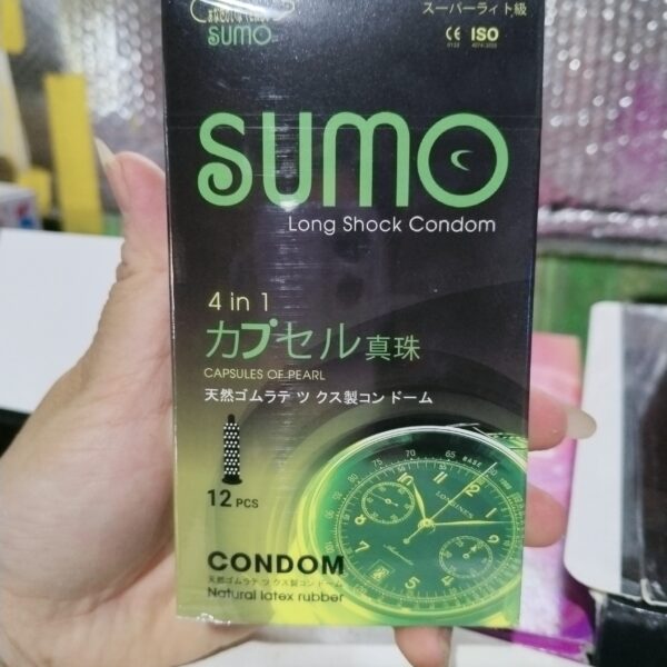 Bao cao su có gai SUMO 4 in 1 Hộp 12 cái