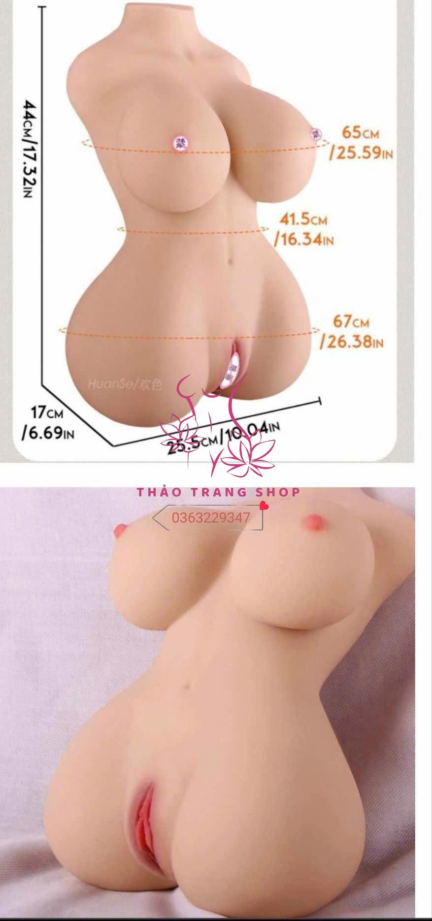 Búp bê tình dục , búp bê đồ chơi cho nam rung rên như thật 6kg - Ảnh 2