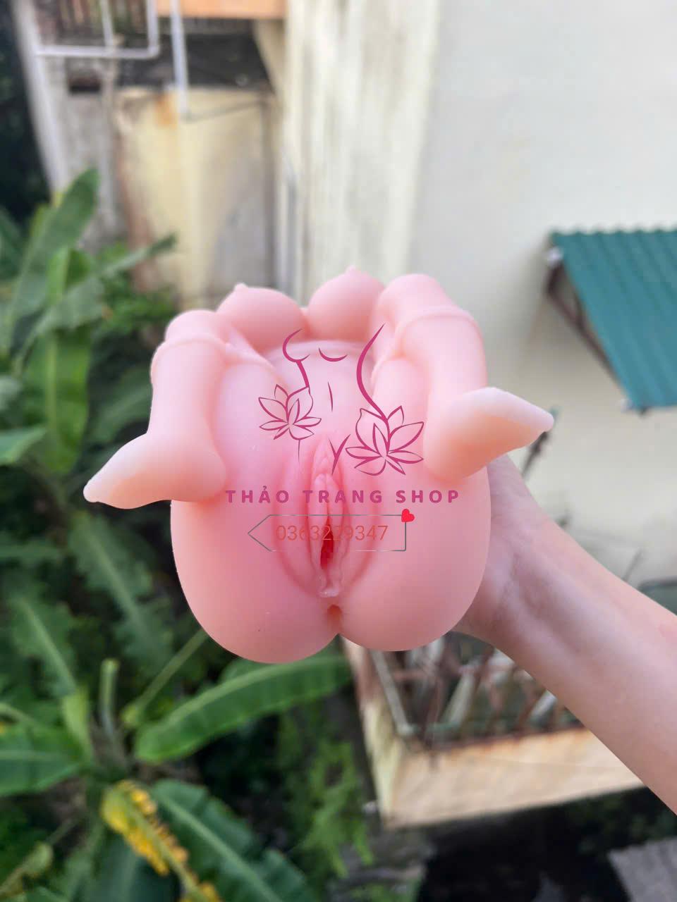 Âm đạo giả cầm tay dạng búp bê trói tay chân siêu kích thích