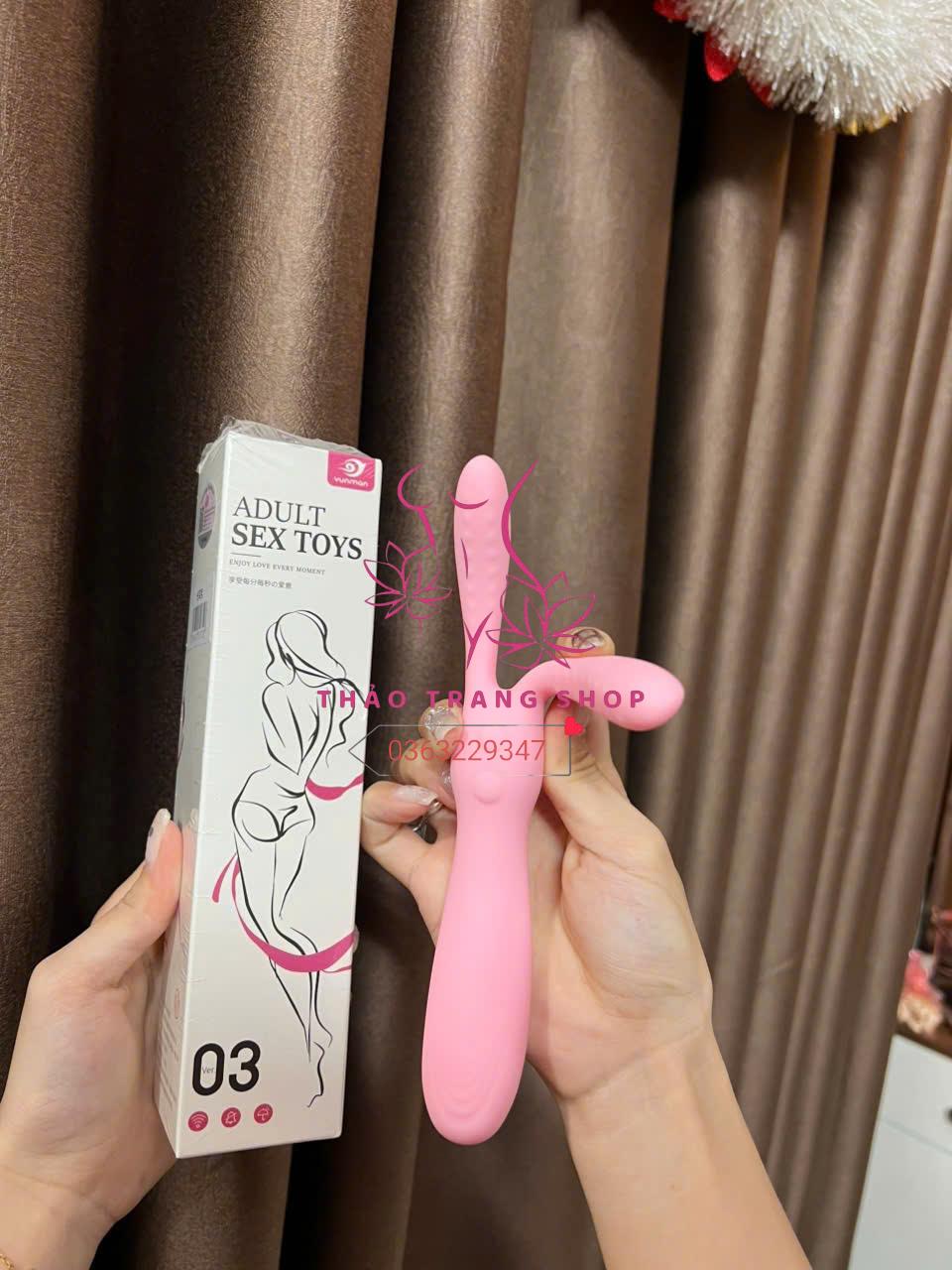 Que rung tai thỏ mini mềm mại