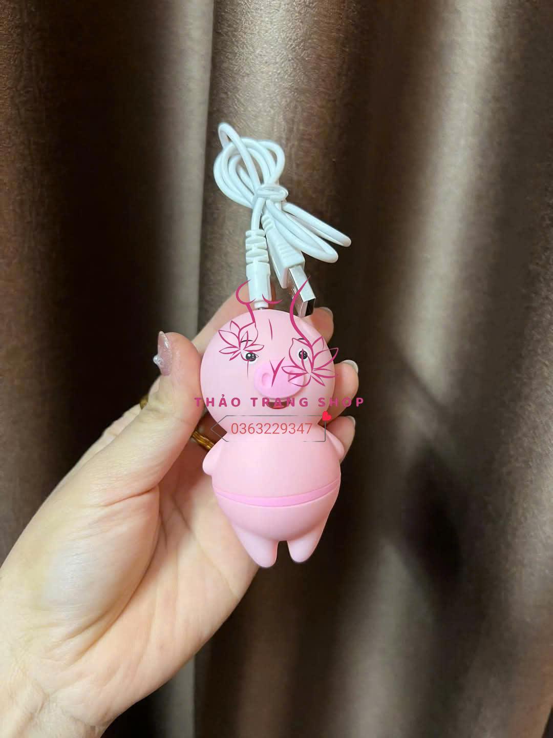 Lợn rung lưỡi liếm - Ảnh 3