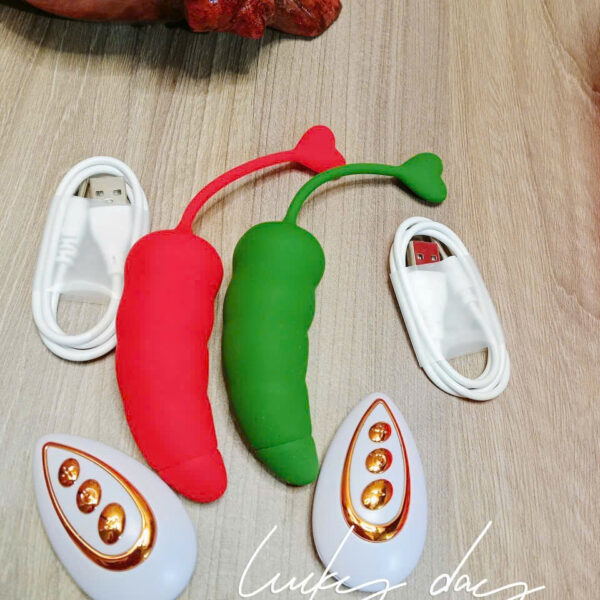 Sexytoy ngụy trang ớt rung xanh đỏ